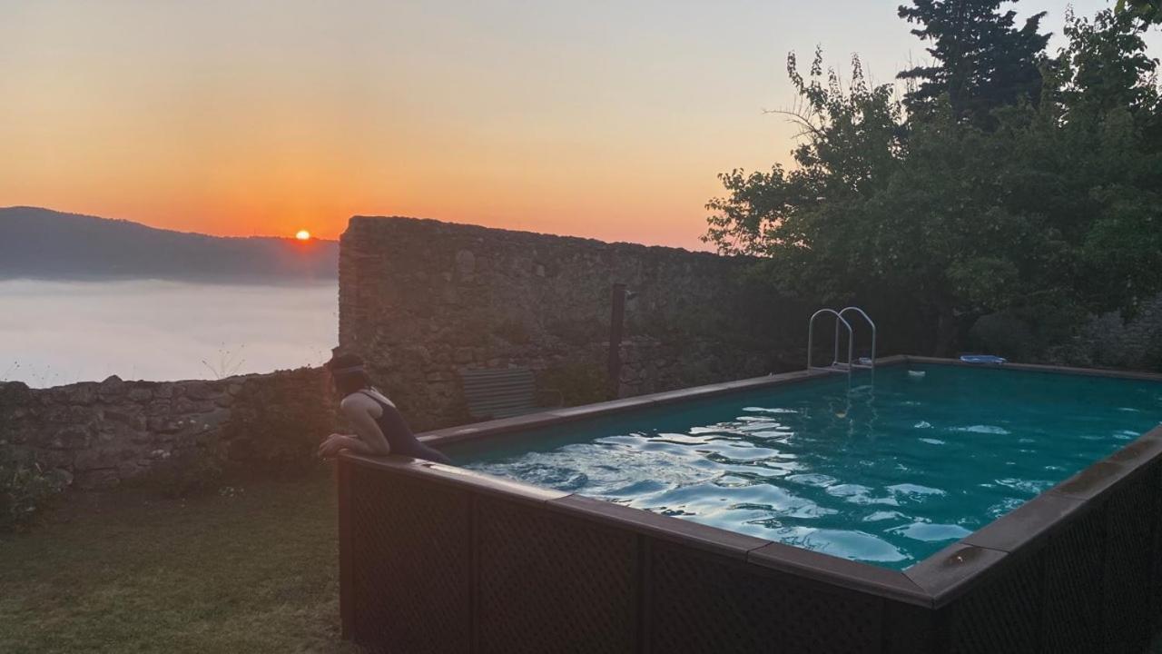Casa Di Leo With Pool Villa Radicondoli Exteriör bild