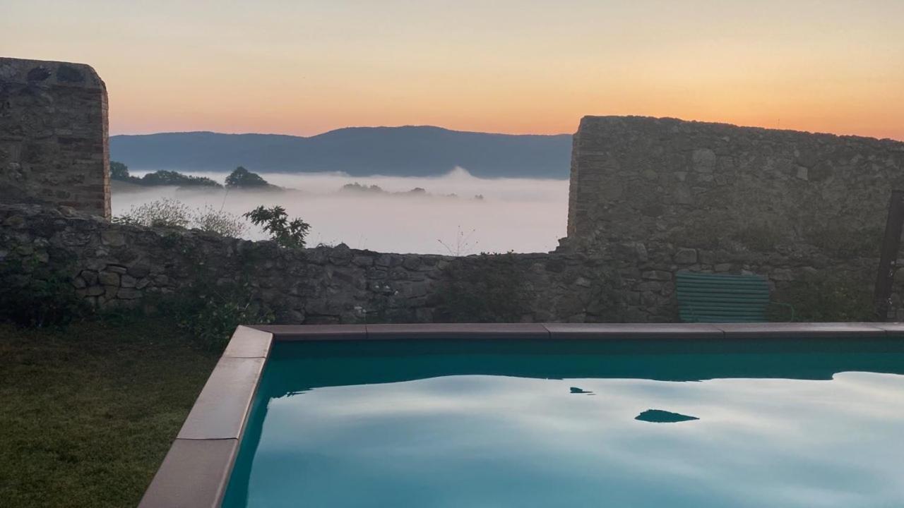 Casa Di Leo With Pool Villa Radicondoli Exteriör bild