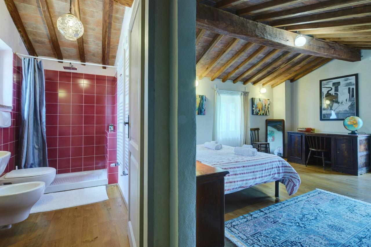 Casa Di Leo With Pool Villa Radicondoli Exteriör bild