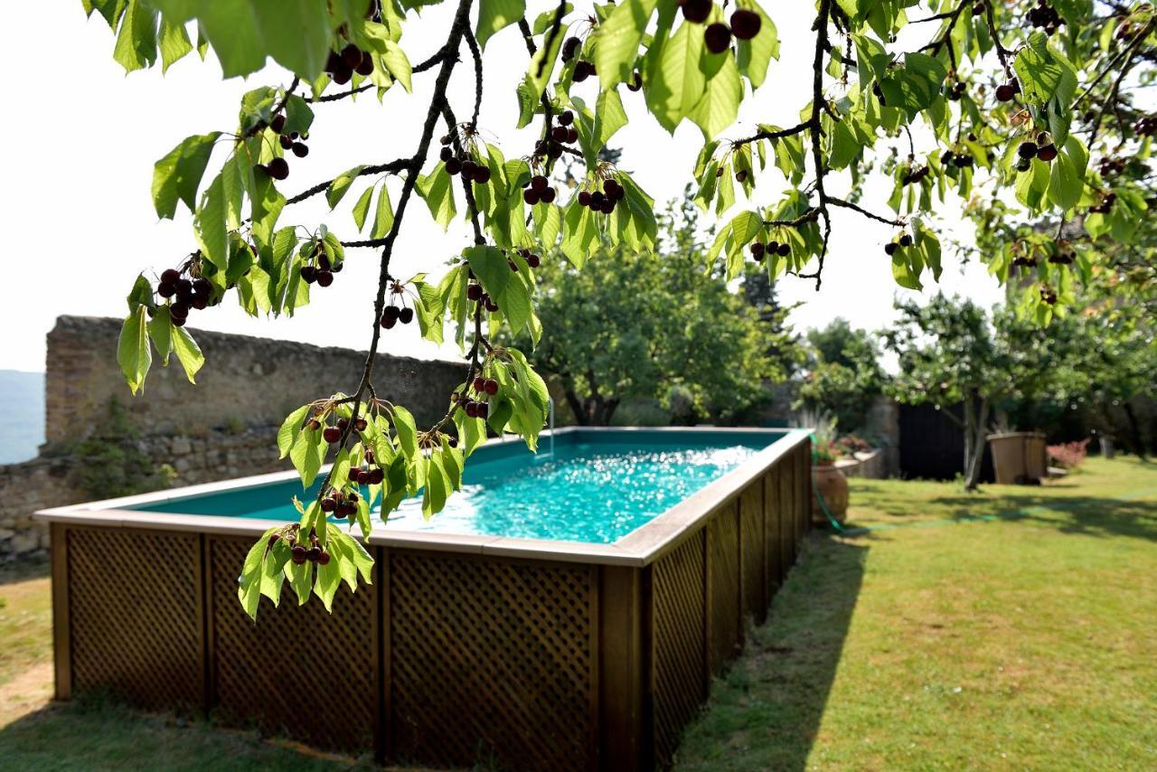 Casa Di Leo With Pool Villa Radicondoli Exteriör bild